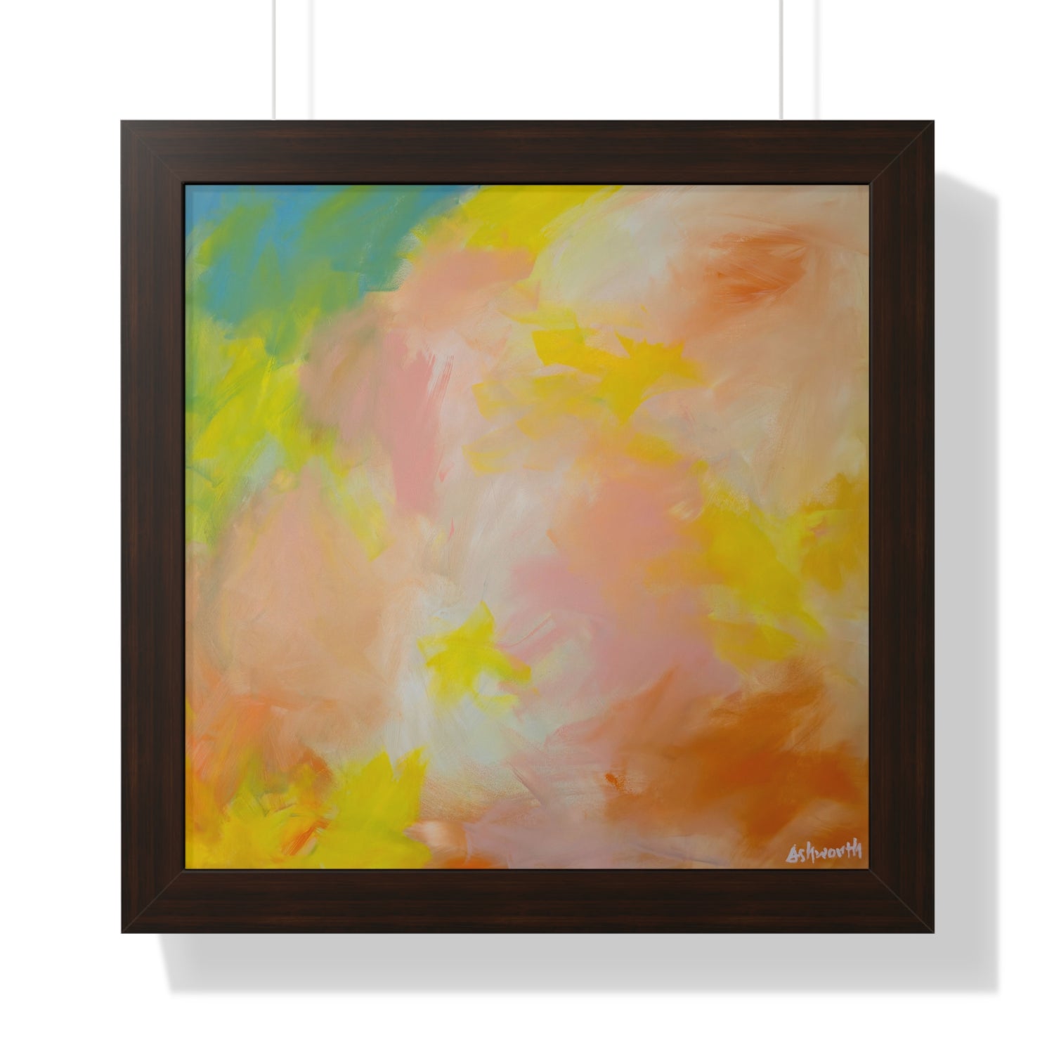 Where The Light Lingers — Framed Art Print