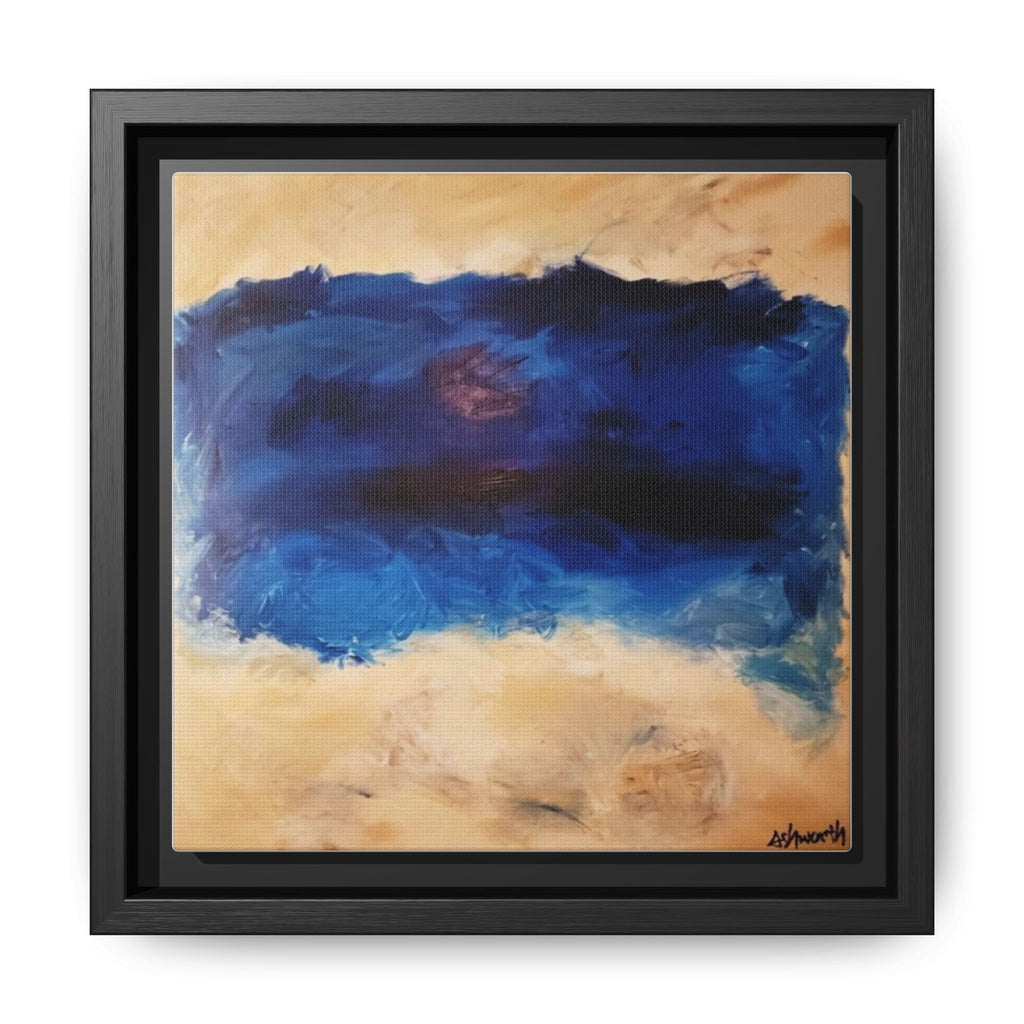 Beach Days 3 Framed Canvas Art