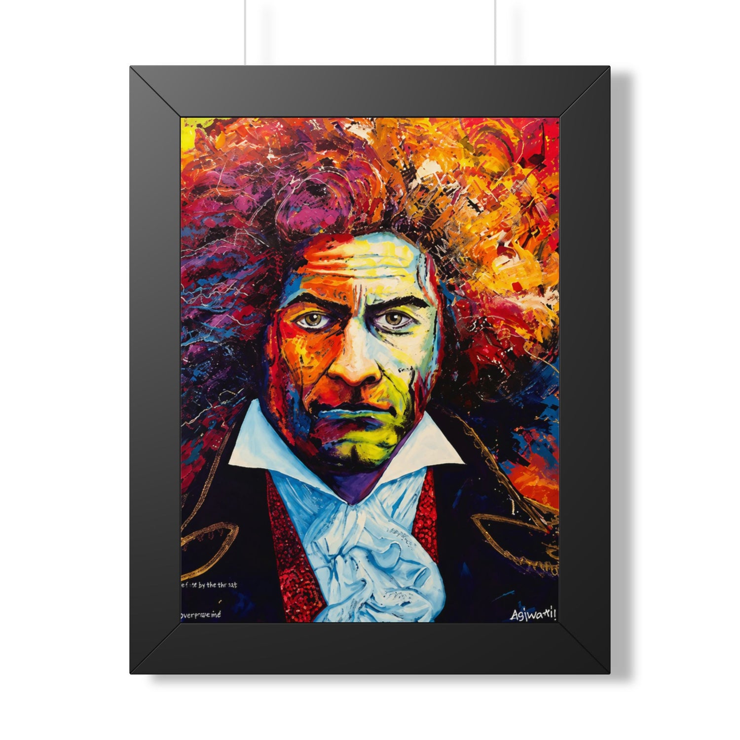 Beethoven Unbound — Framed Art Print