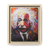 Quantum Genius Albert EInstein Framed  Canvas Art