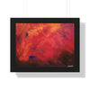 Red Hot Heart — Framed Art Print