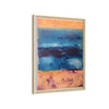 SeaFoam and Sand Framed Canvas Art