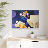 Rocket Quack. A Feathered Tribute to the King of Keys Framed Canvas