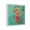 Shaman Spiritwalker Framed Canvas Art