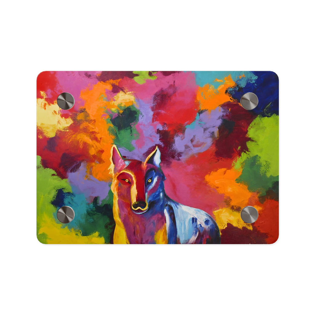 Eclipse of Gray (Gray Wolf Magnificence) — Acrylic Print