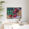 The Best People (Radishes) Framed Canvas Art