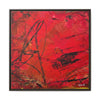 I WAS HERE - Framed Canvas Art