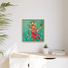 Shaman Spiritwalker Framed Canvas Art