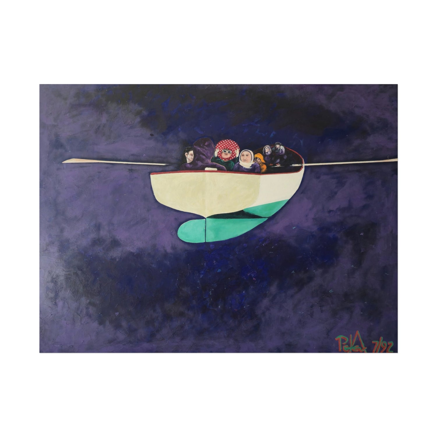 Voyagers Between Worlds (The Dream) - Premium Matte Print
