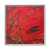 I WAS HERE - Framed Canvas Art