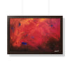Red Hot Heart — Framed Art Print