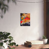 Saffron Rouge - Premium Matte Posters