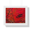 I WAS HERE — Framed Art Print