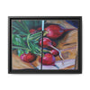 The Best People (Radishes) Framed Canvas Art