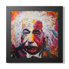 Quantum Genius Albert EInstein — Framed Art Print