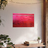 Ruby Red (Abstract) - Premium Matte Posters