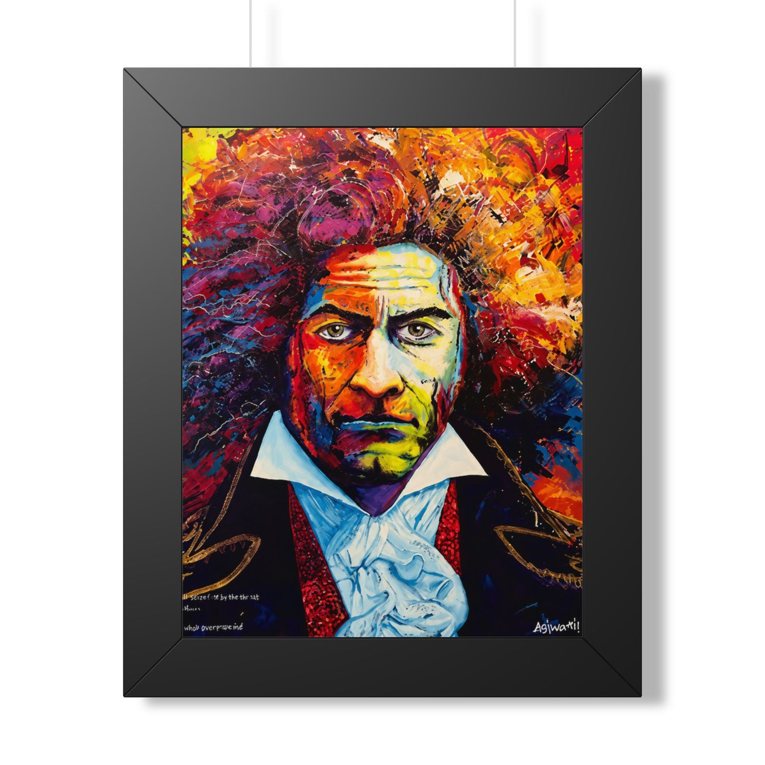 Beethoven Unbound — Framed Art Print