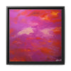 Crimson And Rose — Canvas Art Print