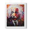 Quantum Genius Albert EInstein — Framed Art Print