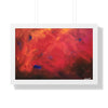 Red Hot Heart — Framed Art Print