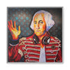 George Washington Rocks Framed Canvas Art