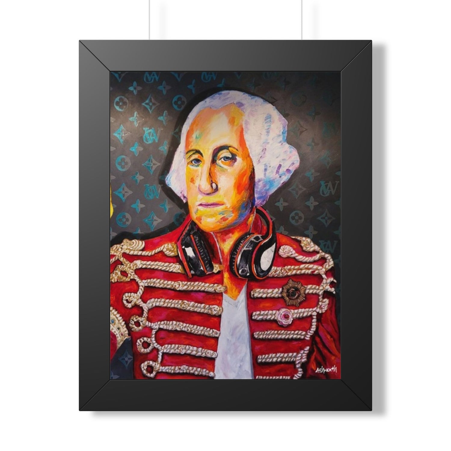 George Washington Rocks — Framed Art Print