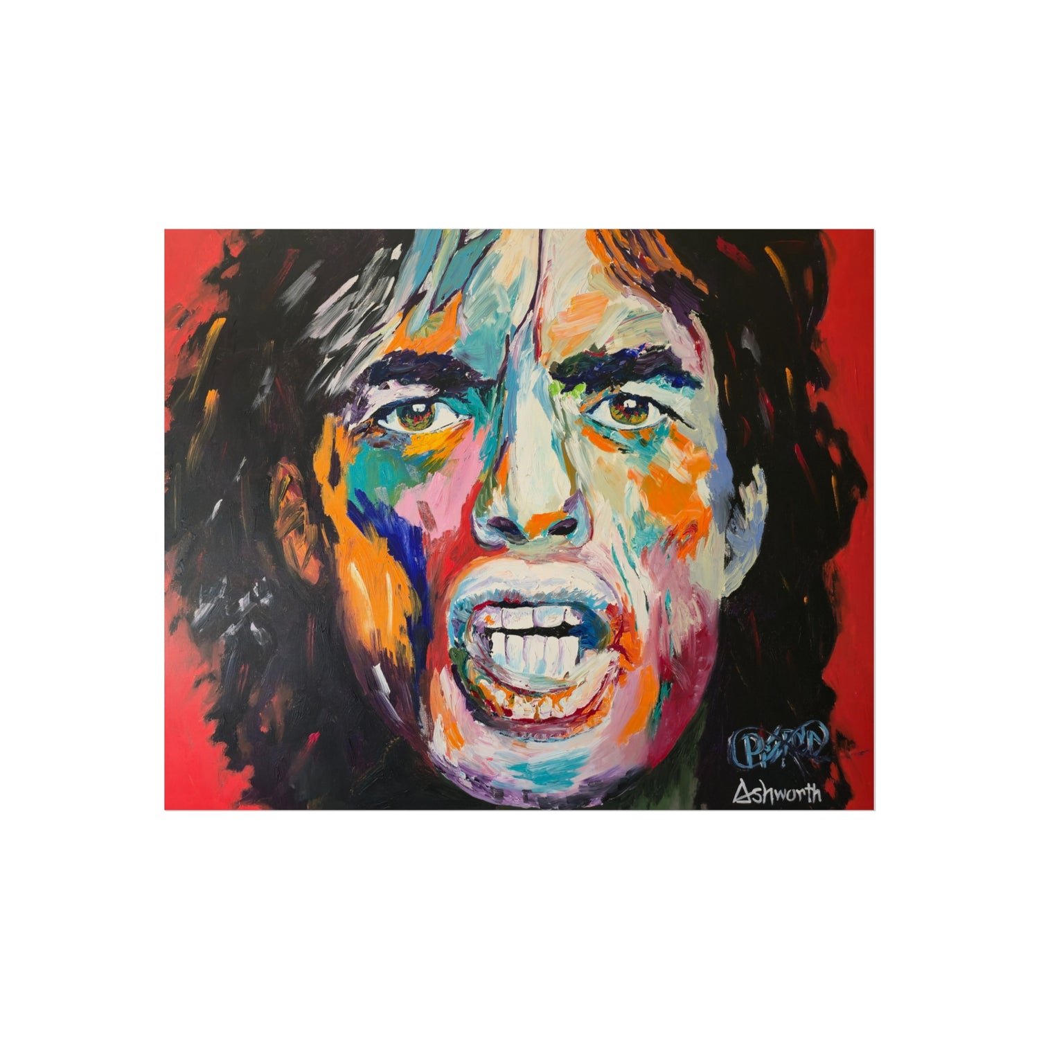 SIr Mick Straordinary - Premium Art Print