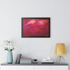 Crimson And Rose — Framed Art Print