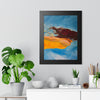 Swimmer Girl #1 — Framed Art Print