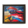 Almosts & Echoes Matte Framed Canvas Art