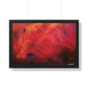 Red Hot Heart — Framed Art Print