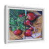 The Best People (Radishes) Framed Canvas Art
