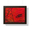 I WAS HERE — Framed Art Print