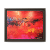 Where Fire Learned to Speak Framed Canvas Art