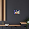 Rocket Quack. A Feathered Tribute to the King of Keys Framed Canvas