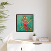 Shaman Spiritwalker Framed Canvas Art