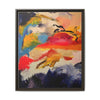 Saffron Rouge Framed Canvas Frame