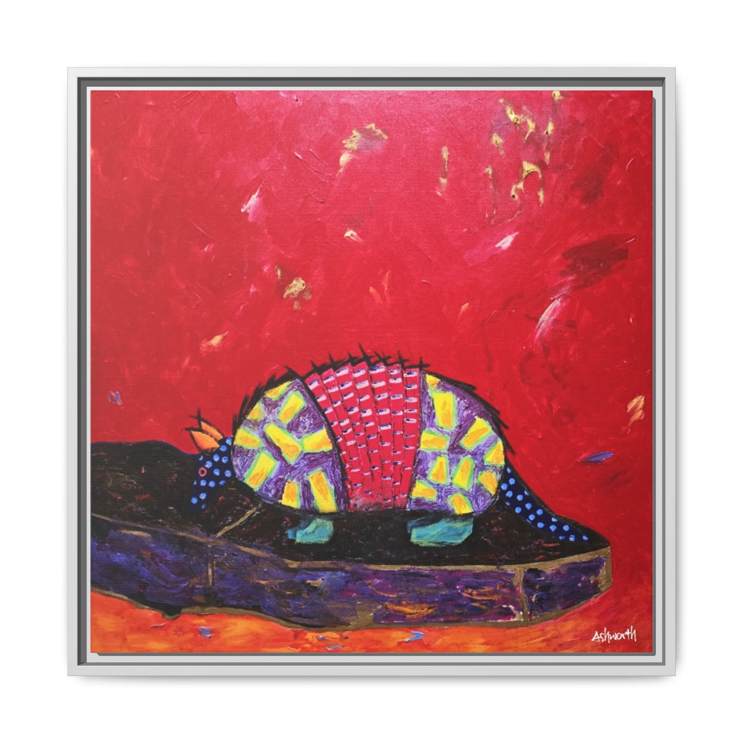 Emberback - Framed Canvas Art