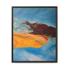 Swimmer Girl #1 Framed Canvas Art