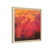 Red Hot Heart Framed Canvas Art