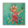 Shaman Spiritwalker Framed Canvas Art