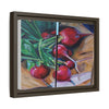 The Best People (Radishes) Framed Canvas Art