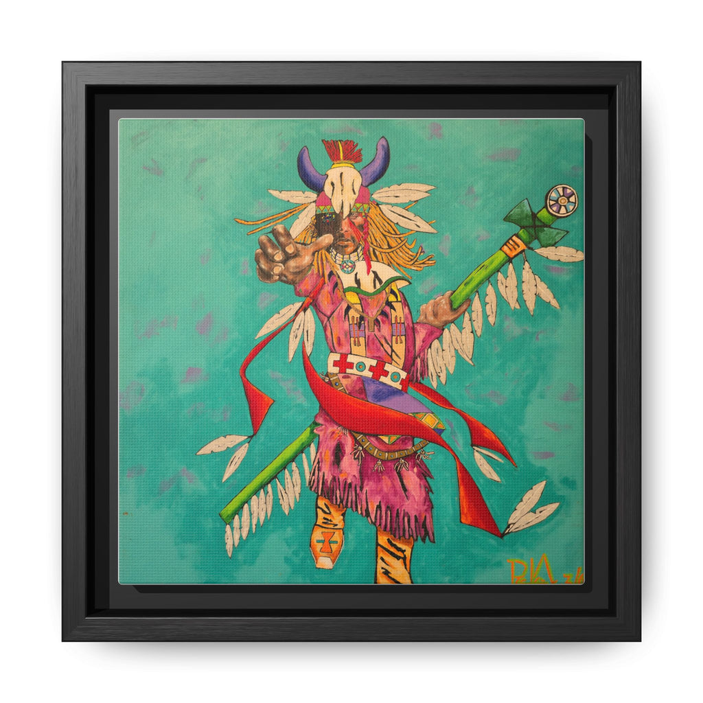Shaman Spiritwalker Framed Canvas Art