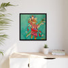 Shaman Spiritwalker Framed Canvas Art