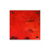 Flaming love. red abstract #5 Acrylic Wall Art