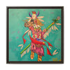 Shaman Spiritwalker Framed Canvas Art
