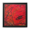 I WAS HERE - Framed Canvas Art