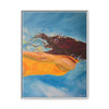 Swimmer Girl #1 Framed Canvas Art
