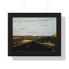 The Road to Taos — Framed Art Print