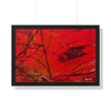 I WAS HERE — Framed Art Print